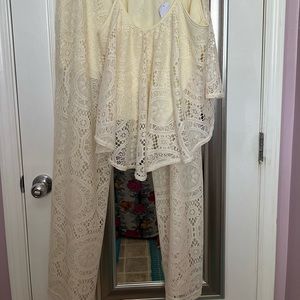 Women’s summer sheer Doyle two piece outfit